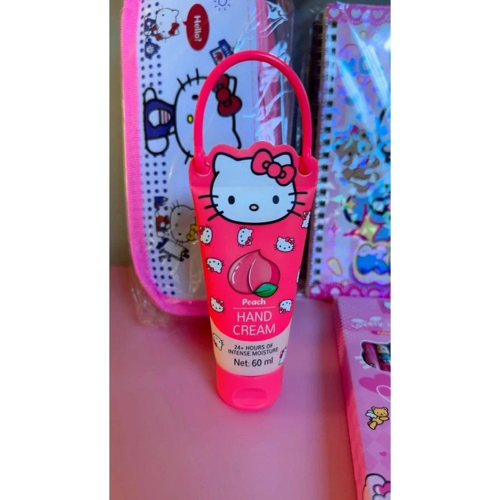 Y2K PINK COQUETTE HELLO KITTY ACCESSORIES STATIONARY LOT NEW